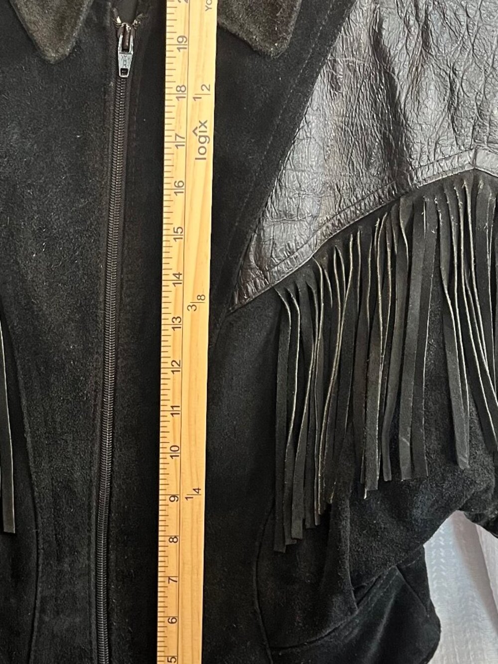 Vintage Outerwear by Phoenix Western Style Cropped Fringed Jacket size M - Picture 6 of 7